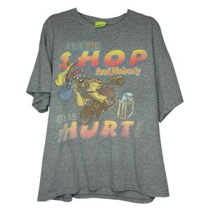 VTG Cartoon Network Scooby-Doo L Y2K Kidcore 90s "Let Me Shop" Graphic T-Shirt